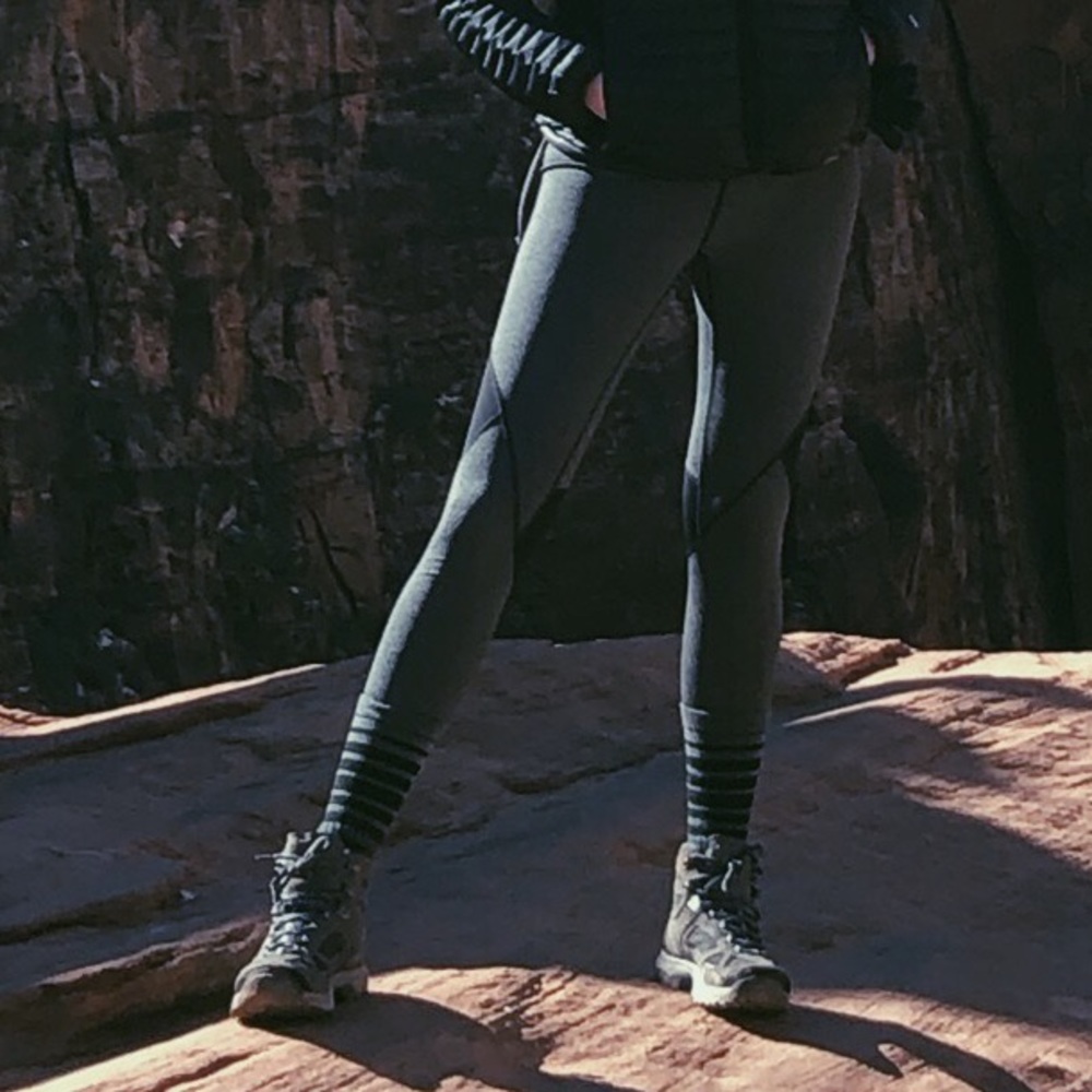 Grey Adidas Leggings